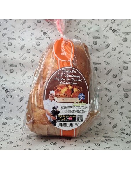 Brioche aux pépites de chocolat